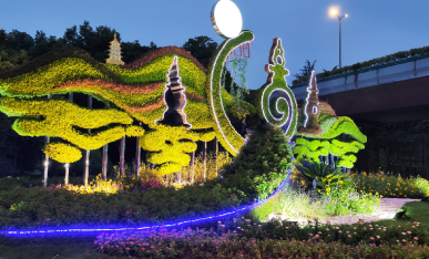 項(xiàng)目夜景展示