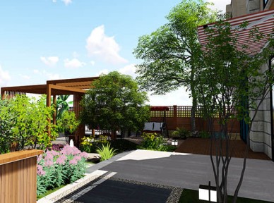 別墅立體綠化解決方案簡介